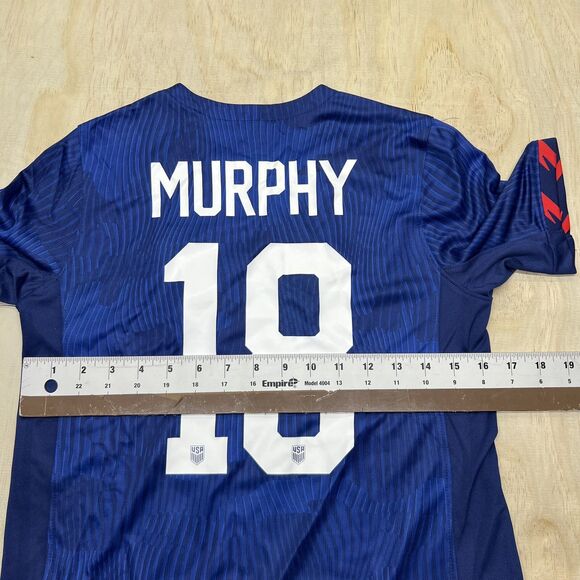 NEW LG YOUTH #18 Casey Murphy USWNT USA Soccer Nike 2023 Away Jersey - Picture 12 of 13
